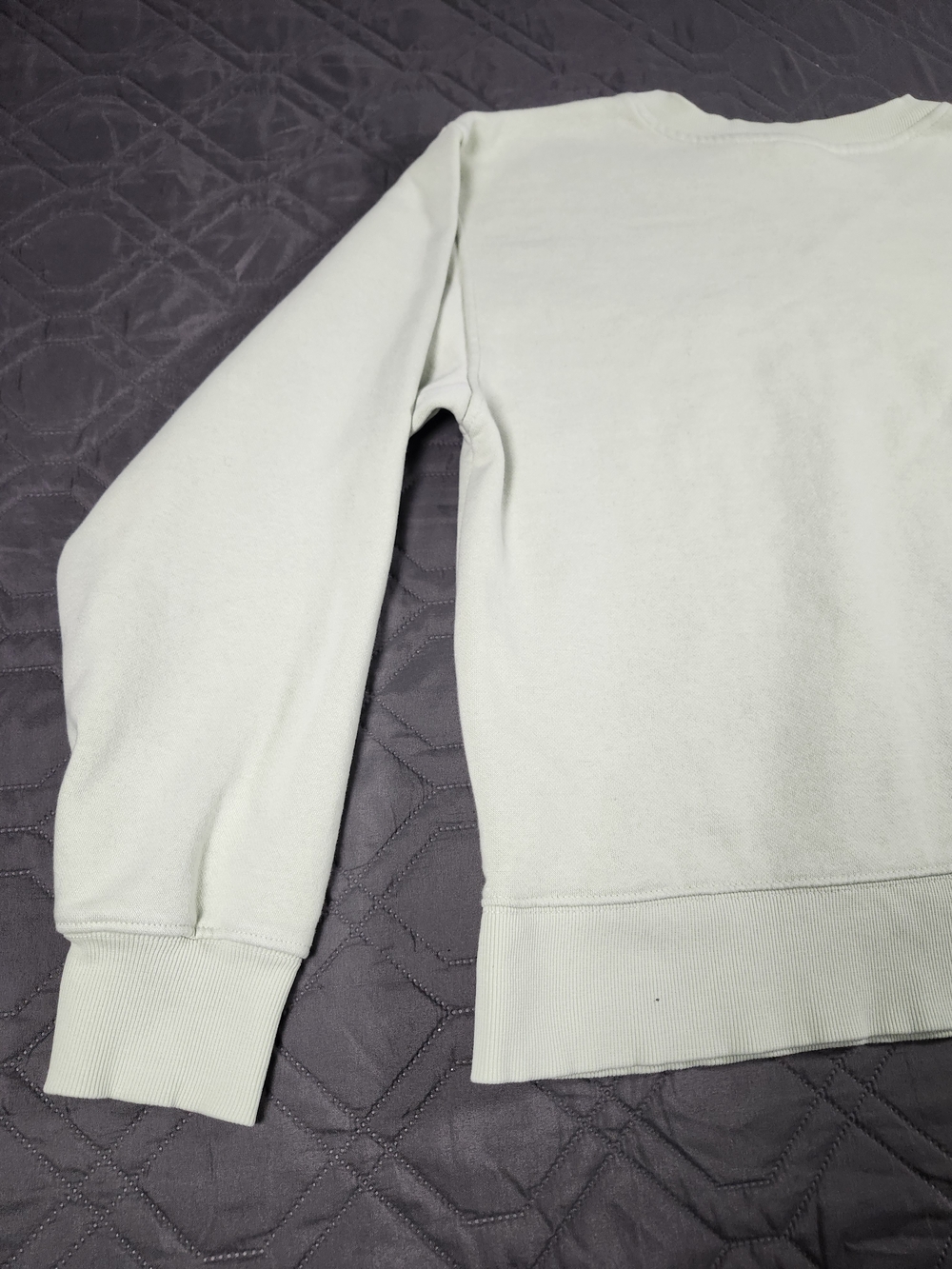 The North Face Women's Evolution V-Neck Sweatshirt size S women's sage green/lig - Picture 13 of 16